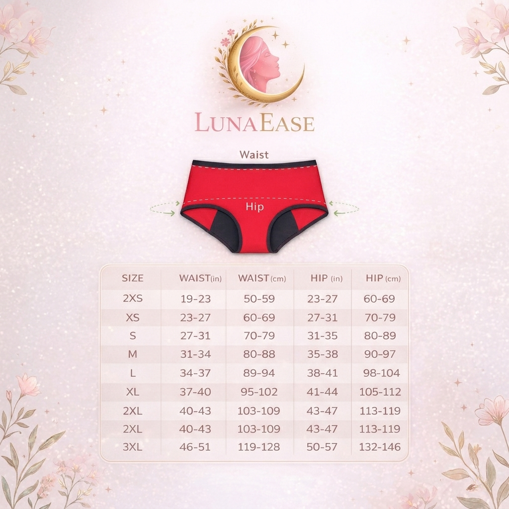 LunaEase™ Leak-Proof Panty (Pack of 3)